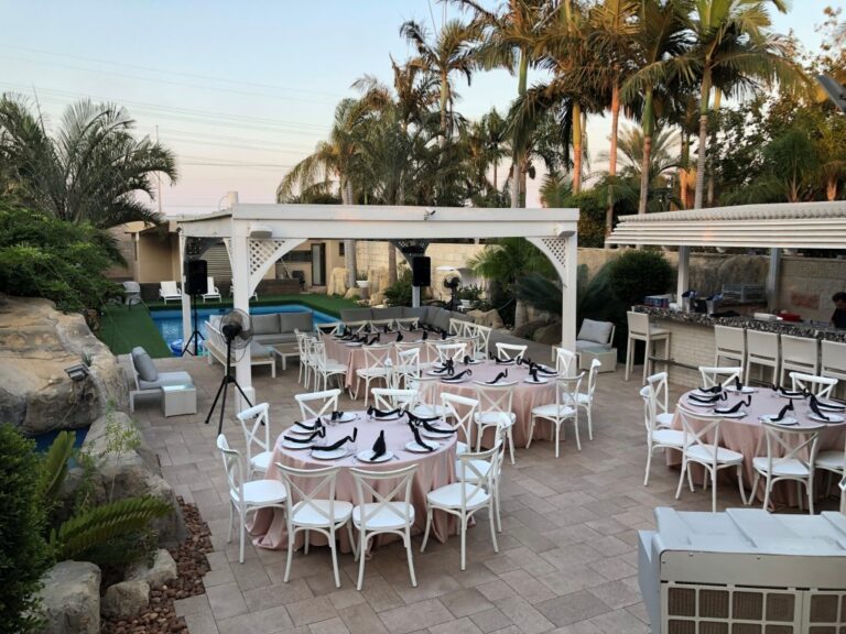 השכרת ציוד לאירועים קטנים