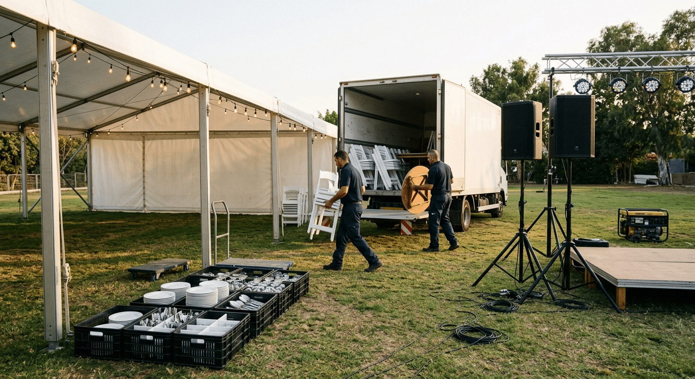 השכרת ציוד לבר מצווה